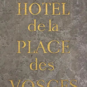 Boutique De La Place Des Vosges Hotel